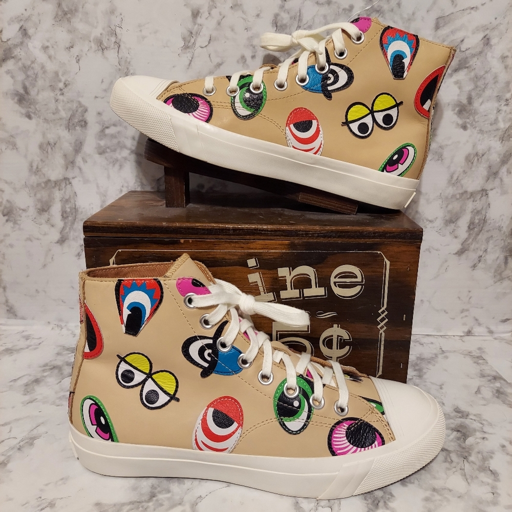 Pre-owned pro-keds unreleased stitched eyes